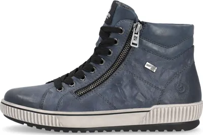 Image de Remonte Veterschoenen Hoog  Veterschoenen Hoog - Blauw - Maat 40