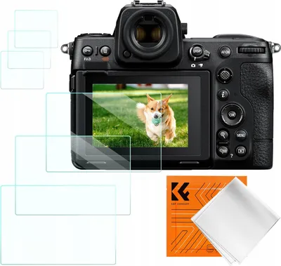 Zdjęcie produktu dla 6x Zestaw Osłona Szkło 9H na Ekran Nikon Z9 Z8 / K&F Concept / SKU.2201