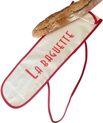 Image de Housse de protection pour baguette, 73 x 19 cm, en coton
