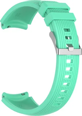 Produktbild von BStrap Silicone Davis Armband für Garmin Venu 2, teal