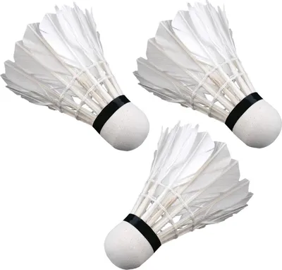 Zdjęcie produktu dla Lotka Badminton Z Piór Enero 3Szt Biała