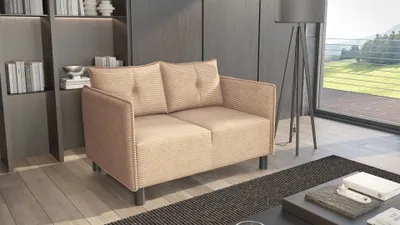Obrázek produktu pro Dvoumístná pohovka MAELLA - béžová