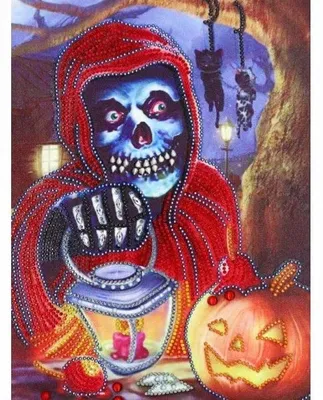 Obrázok produktu pre Norimpex Diamant-Gemä lde 7D Halloween 30x40cm