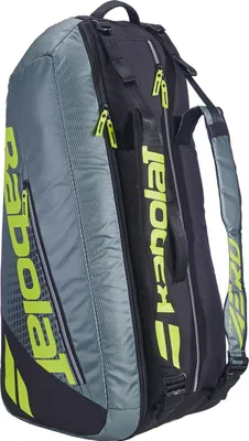 Produktbild von Babolat RH6 Pure Aero, Schwarz, Grau, Gelb, Recyceltes Polyester, Ethylenvinylacetat (EVA), 1 Stück(e), 350 mm, 340 mm, 800 mm