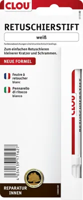 Produktbild von Clou Retuschierstift für Holz weiß - 1 Stück