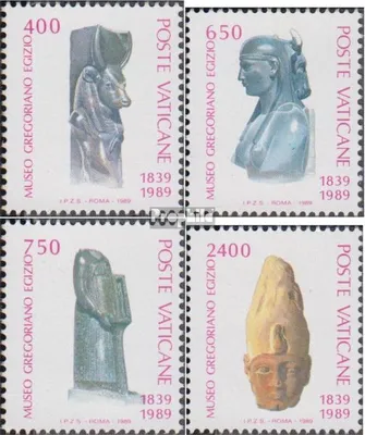 Produktbild von Briefmarken Vatikanstadt 1989 Mi 969-972 (kompl.Ausg.) postfrisch Ägyptisches Museum