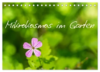 Produktbild von Mikrokosmos im Garten (Tischkalender 2027 DIN A5 quer), CALVENDO Monatskalender