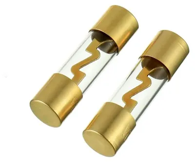 AGU-Sicherung 70A 2 Stück 10x38 mm Glasrohr für Auto-Audio