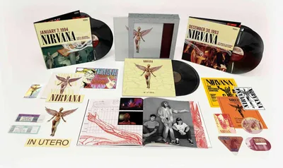Produktbild von Nirvana: In Utero (30th Anniversary) (remastered) (180g) (Super Deluxe Edition) -   - (LP / I)