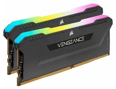 Obrázok produktu pre Corsair Vengeance RGB Pro , 16 GB, 2 x 8 GB, DDR4, 3200 MHz, 288-pin DIMM, Čierna