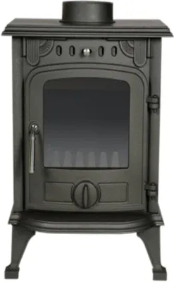 Immagine prodotto di stufa a legna in ghisa 'vesuvio' ideal star 438x324x609 mm