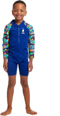 Produktbild von Funky Trunks Go Uv-schutz Overall Mit Langen Ärmeln Für Kinder Blau 3 Years Blau 3 Years