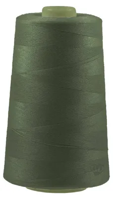 Zdjęcie produktu dla 4572m, wysokiej jakości nici do maszyny overlock, nici do szycia overlock, certyfikat Oeko-Tex, kolor 821 - 860, kolor: A857, oliwkowa zieleń