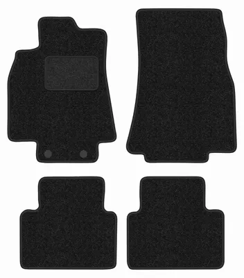 Immagine prodotto di Tappetini in velluto Antracite per Mercedes A- Klasa W169 2004-2012 Set 4 pezzi