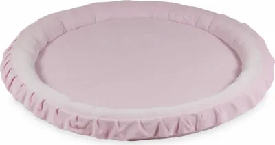 Produktbild von Spielmatte Spielnest 120cm für Kinder – Samtig weiches Hellrosa