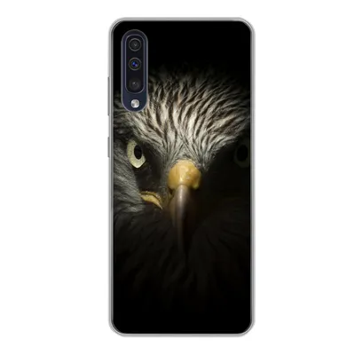 Produktbild von MuchoWow® Handyhülle Schutzhülle Hülle für Samsung Galaxy A50 Vogel - Adler - Raubvögel - Auge - Schnabel - Licht Silikon Softcase Handy Hülle - Mobiltelefonhülle