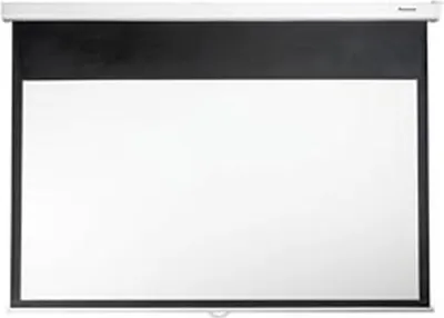Image de Optoma DS-9084PMG+ Ecran enroulable, 186 x 104.5 16:9, blanc mat