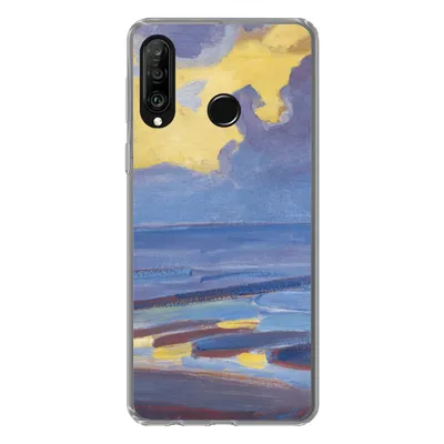 Produktbild von MuchoWow® Handyhülle Schutzhülle Hülle für Huawei P30 Lite Am Meer - Piet Mondrian Silikon Softcase Handy Hülle - Handyhülle