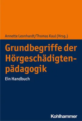 Obrázek produktu pro Grundbegriffe der Hörgeschädigtenpädagogik