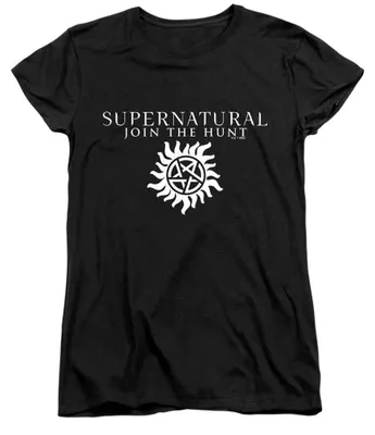 Produktbild von Supernatural - T-Shirt für Damen, Anliegend TV36012 (M) (Schwarz)