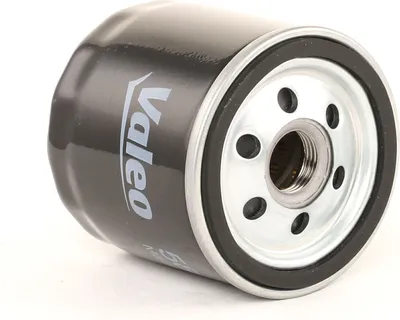 Produktbild von Valeo Service 586009, Ölfilter, Schwarz, Spin-on, Metall, 15000 km, 80 mm