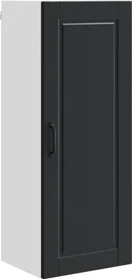 Immagine prodotto di vidaXL Armadio a muro PORTO Nero 40 x 31 x 100 cm in materiale derivato dal legno