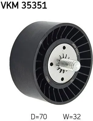 Produktbild von SKF VKM 35351 Umlenkrolle Keilrippenriemen für CHEVROLET CAPTIVA (C100, C140) für OPEL ANTARA