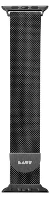 Zdjęcie produktu dla LAUT Steel Loop, Pasek, Smartwatch, Czarny, Apple, Apple Watch 42/44/45/49 mm, Stal nierdzewna