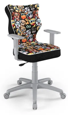 Produktbild von Jugend-Wachstumsstuhl Ergonomischer Schreibtischstuhl Für Körpergrösse 159-188 Cm, Duo Grau Storia 28
