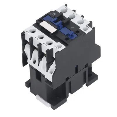 Produktbild von AC-Schütz,DIN-Schienen-AC-Schütz,3-poliges AC-Schütz,3-Phasen-AC-Schütz,Industrielles Leistungsschütz,Elektrisches Schütz