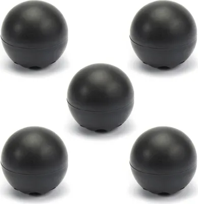 Produktbild von 5x sossai Türstopper NTS6 | GLOBE | Schwarz