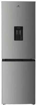 Produktbild von CONTINENTAL EDISON CEFC251NFIXD Kühl-Gefrierkombination 251 L No Frost Unten 4 Sterne Inox, Wasserspender, umkehrbare Türen, LED, D