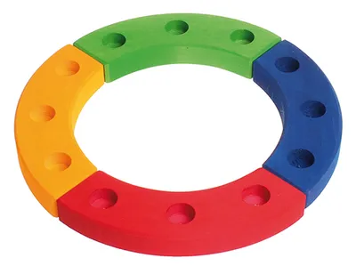 Produktbild von Grimms Kleiner Geburtstagsring Bunt 4 Teile