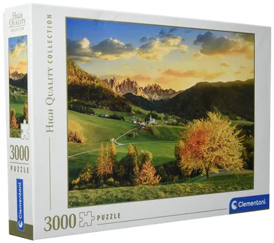 Produktbild von Clementoni 33545 Die Alpen – Puzzle 3000 Teile ab 9 Jahren