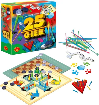 Produktbild von ALEXANDER 25 Games Partyspielset 4+