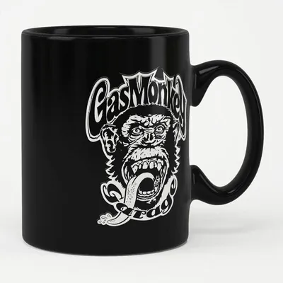 Produktbild von Gas Monkey Garage Tasse  Logo schwarz Standard