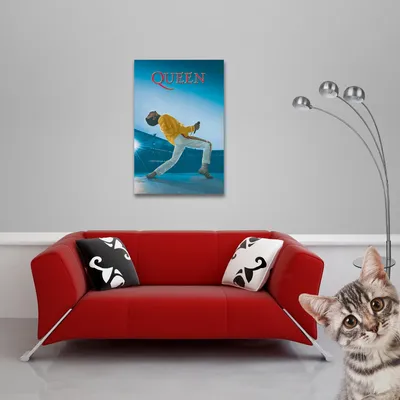 Obrázek produktu pro Queen - Plakát - Live at Wembley + 1 Ü-Plakát o velikosti 61x91,5cm