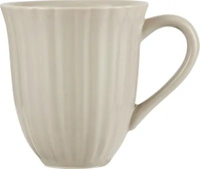 Produktbild von Kaffeebecher, Tasse MYNTE Latte für 300ml creme beige Steingut Ib Laursen