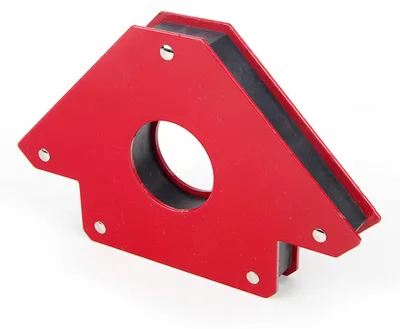 Immagine prodotto di Squadra magnetica per saldatura, rosso, posizionatore supporto angolare calamita, 5 kg 100 x 150 mm, Premium Hbm Machines Olanda