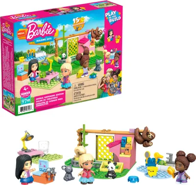 Immagine prodotto di Mega Construx Barbie cura degli animali domestici