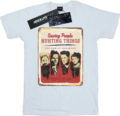 Produktbild von Supernatural - T-Shirt für Herren BI51922 (XXL) (Weiß)