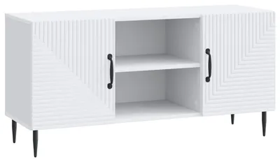 Produktbild von TV-Schränk Weiß 102 x 34,5 x 50 cm Holzwerkstoff