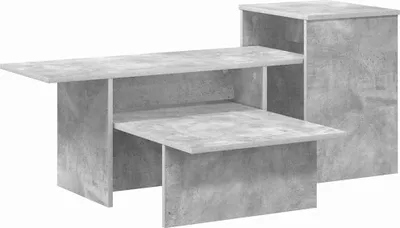 Obrázek produktu pro Konzolový stolek Betonově šedá 91,5 x 35 x 38,5 cm