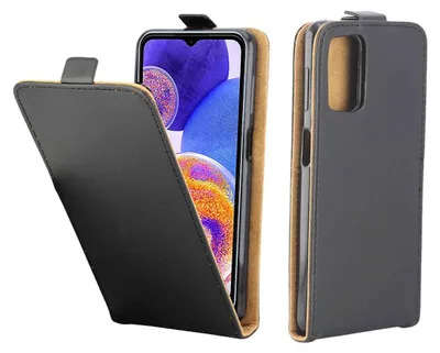 Produktbild von Für Samsung Galaxy A23 5G Flip Handy Tasche Schwarz Hülle Cover Etuis Case Neu