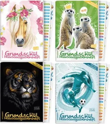 Produktbild von Das Grundschul-Hausaufgabenheft 22/23 A5 sortiert (4), Inhalt : 1 stück