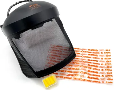 Obrázok produktu pre Chránič tváre STIHL, krátky, nylonová sieťovina, ochrana sluchu 00008840252