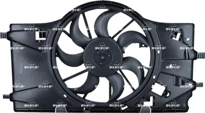 Produktbild von NRF 470120 Lüfter Motorkühlung Kühlerlüfter für RENAULT LAGUNA III Grandtour (KT0/1) Wasserkühler