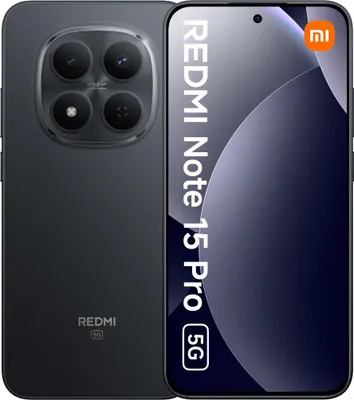 Produktbild von Xiaomi Redmi Note 15 Pro 5G 8GB/512GB Schwarz (Black) Dual-SIM