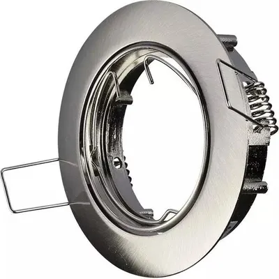 Immagine prodotto di Faretto LED GU10 - Faretto da incasso - Satinato - Nichel - IP20
