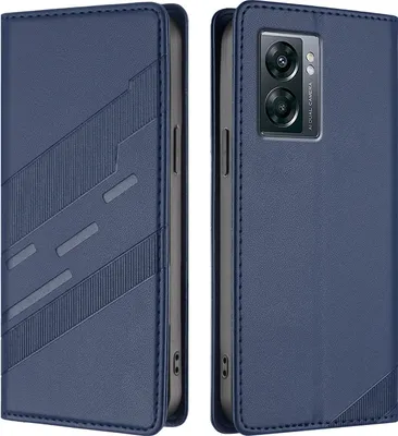 Obrázek produktu pro Pouzdro pro OnePlus Nord N300,Polyuretankožené peněženkové pouzdro s přihrádkou na karty a funkcí stojánku Blau